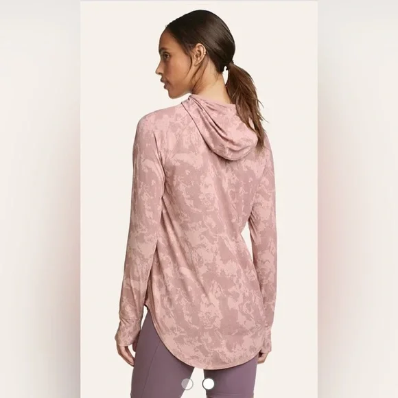 Eddie Bauer Women's Solarfoil Pullover Hoodie long sleeve shirt size L - Picture 2 of 10